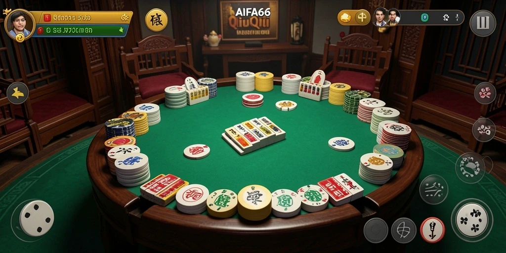 Tampilan gameplay QiuQiu yang seru dan kompetitif di AIFA66.