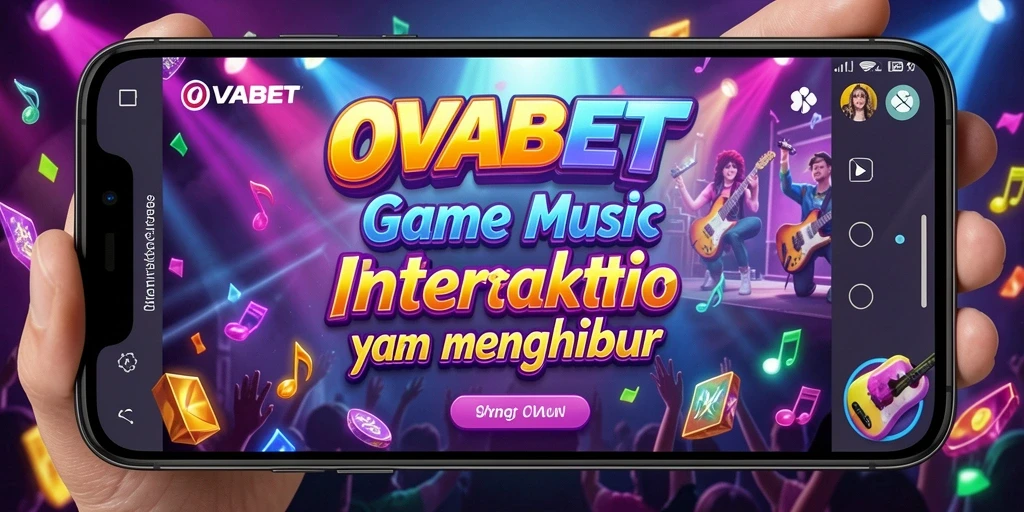 Tampilan gameplay yang menarik di OVABET dengan berbagai musik.