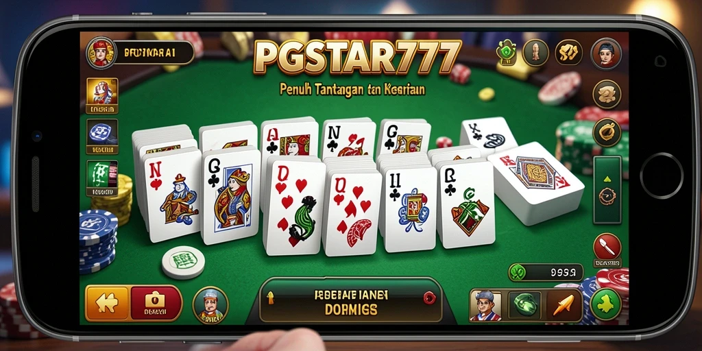 Tampilan seru gameplay Domino PGSTAR777 dengan interaksi yang menarik.
